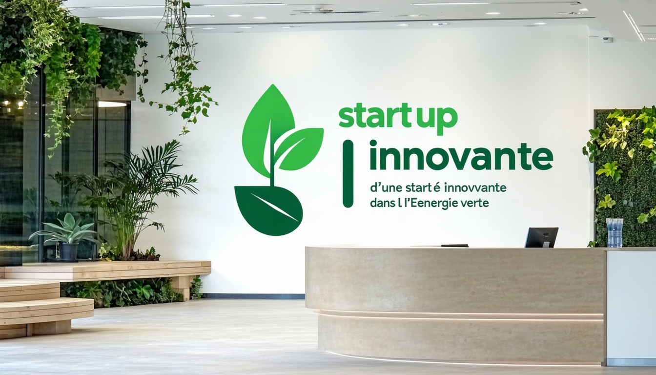 Logo d'une start-up innovante dans l'énergie verte